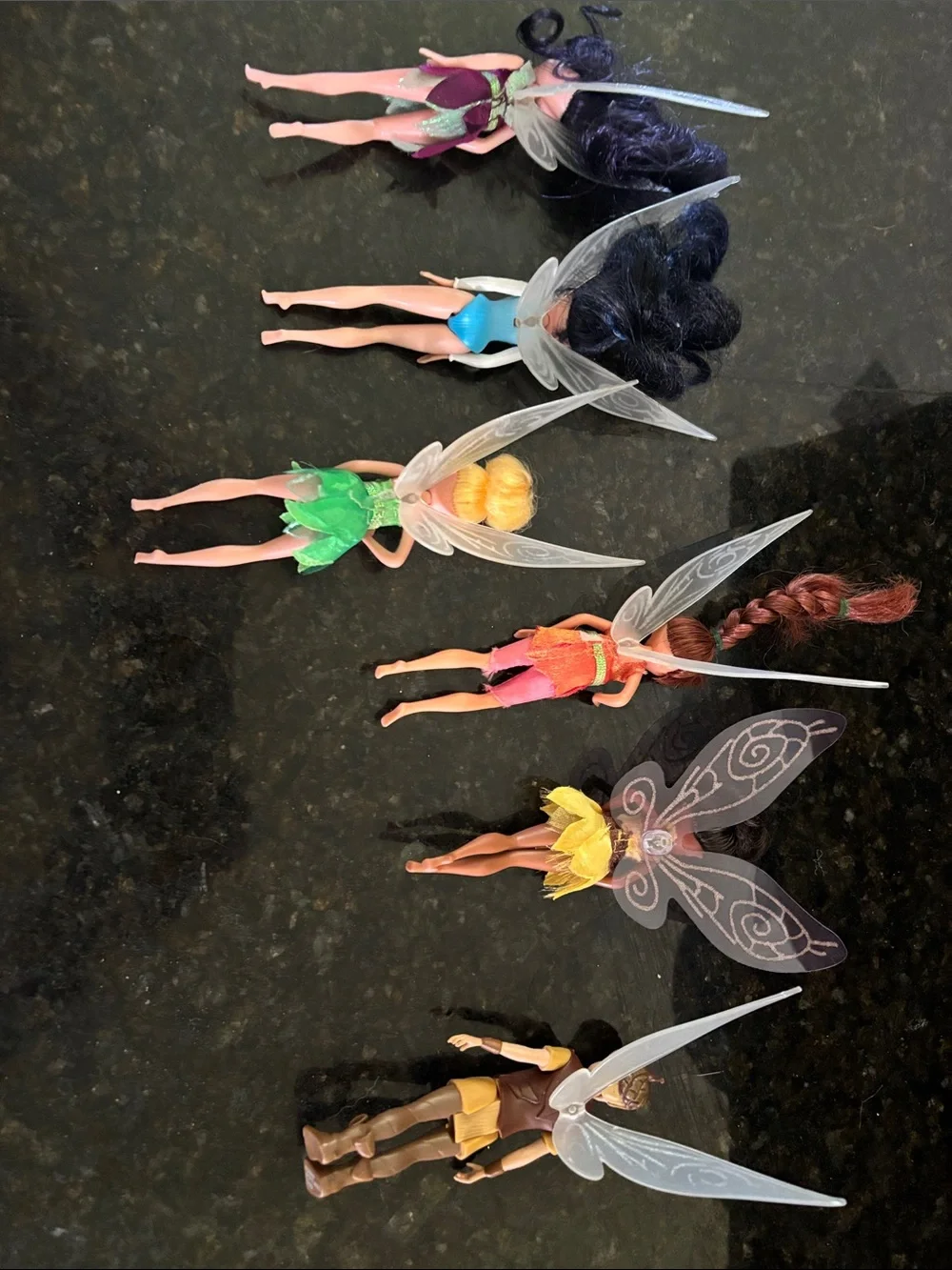 Tinkerbell and Friends Fairy Dolls (6)
